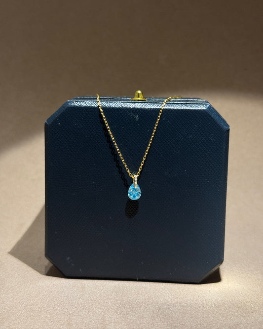 蓝眼泪项链 (Blue Tear Necklace)