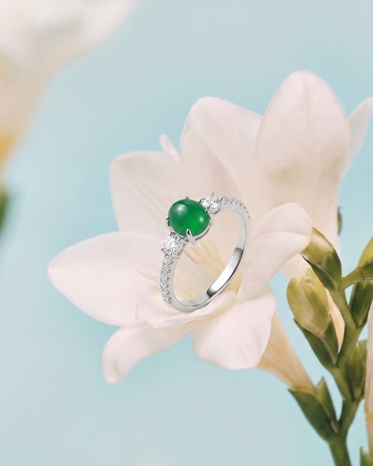 翠雅翡翠戒指 |Emerald Grace Jade Ring