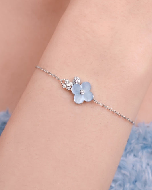Fleur Bracelet – Celeste Blue