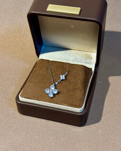 花漾星光双饰项链 (Blossom Sparkle Duo Necklace)