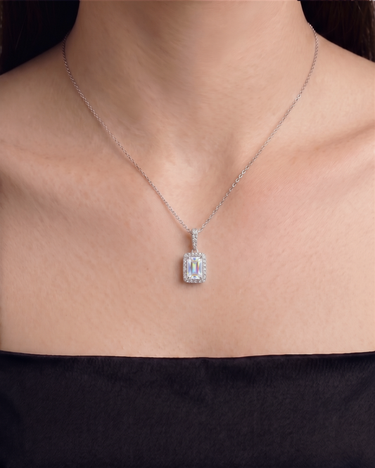 Aurora Cube Necklace