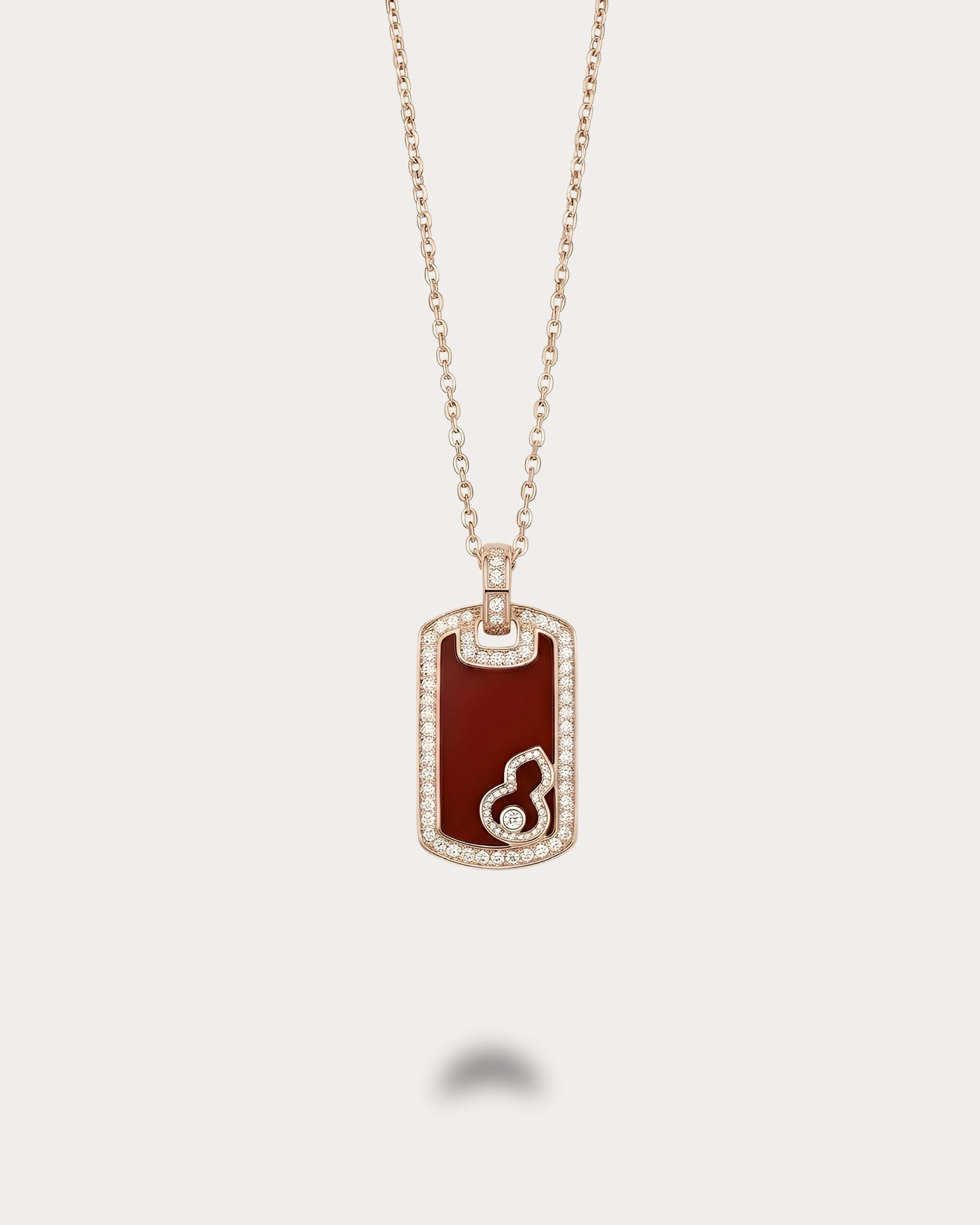 赤芯双面项链｜Crimson Core Necklace (Dual-Sided Design)