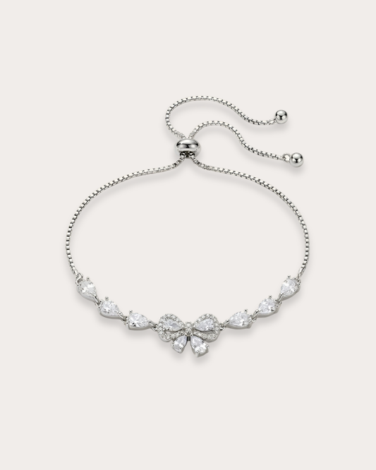 Everlace Bow Bracelet- Silver