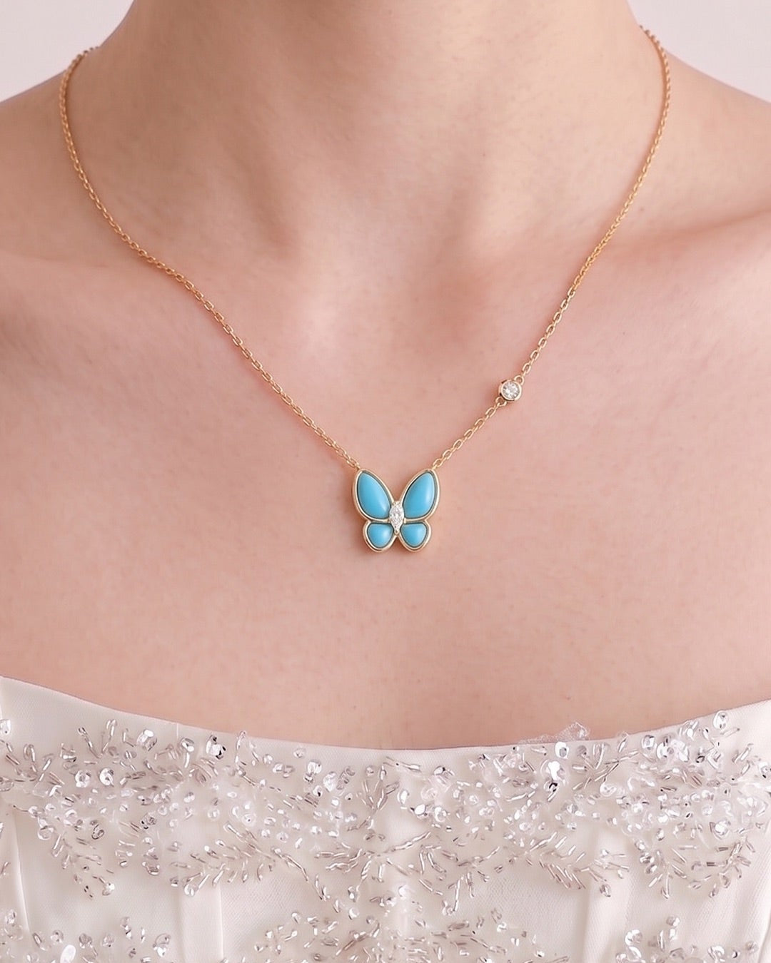Bloom Butterfly Necklace
