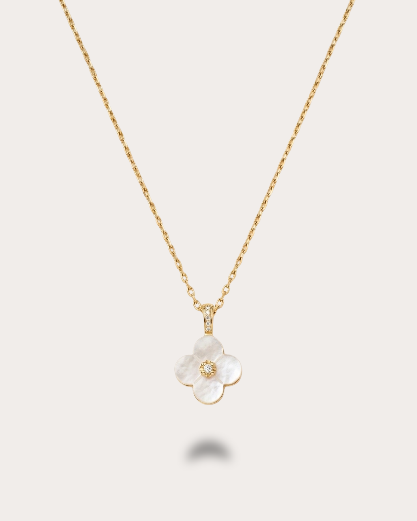 Blossom Necklace -Ivory Mother of Pearl