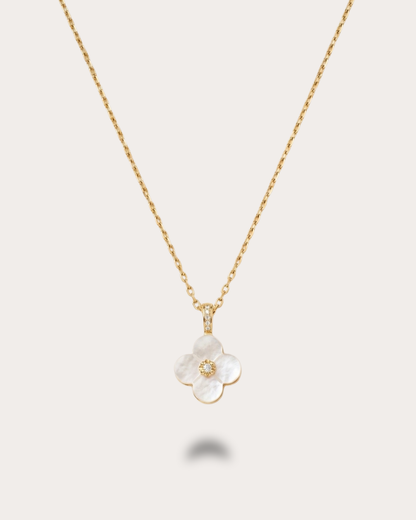 Blossom Necklace -Ivory Mother of Pearl
