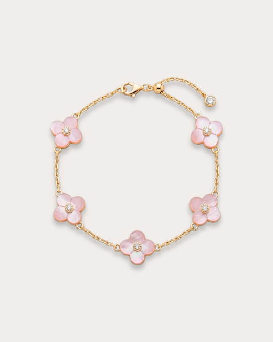 Bloom Bracelet – Blush Pink