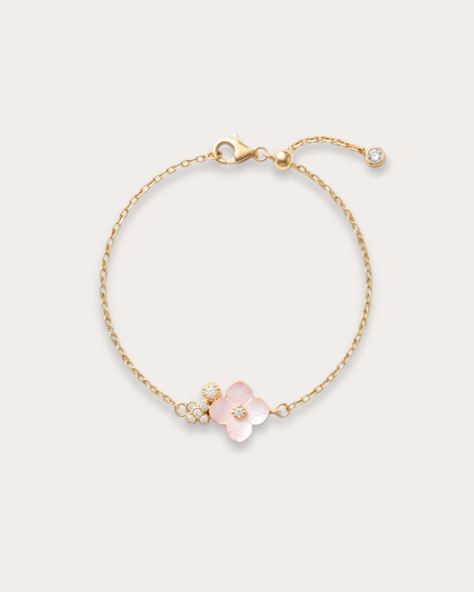 Fleur Bracelet – Blush Pink