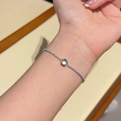 网球水沫玉手链 (Aqua Clarity Tennis Bracelet)