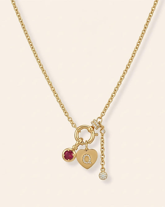 Amorette Charm Necklace