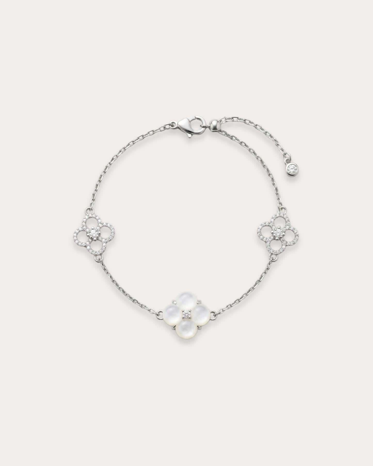 Bloom Rosette Bracelet – Ivory