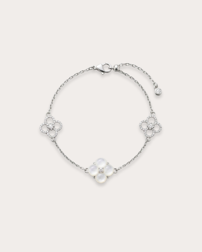 Bloom Rosette Bracelet – Ivory