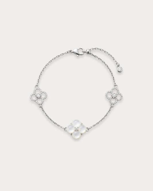 Bloom Rosette Bracelet – Ivory