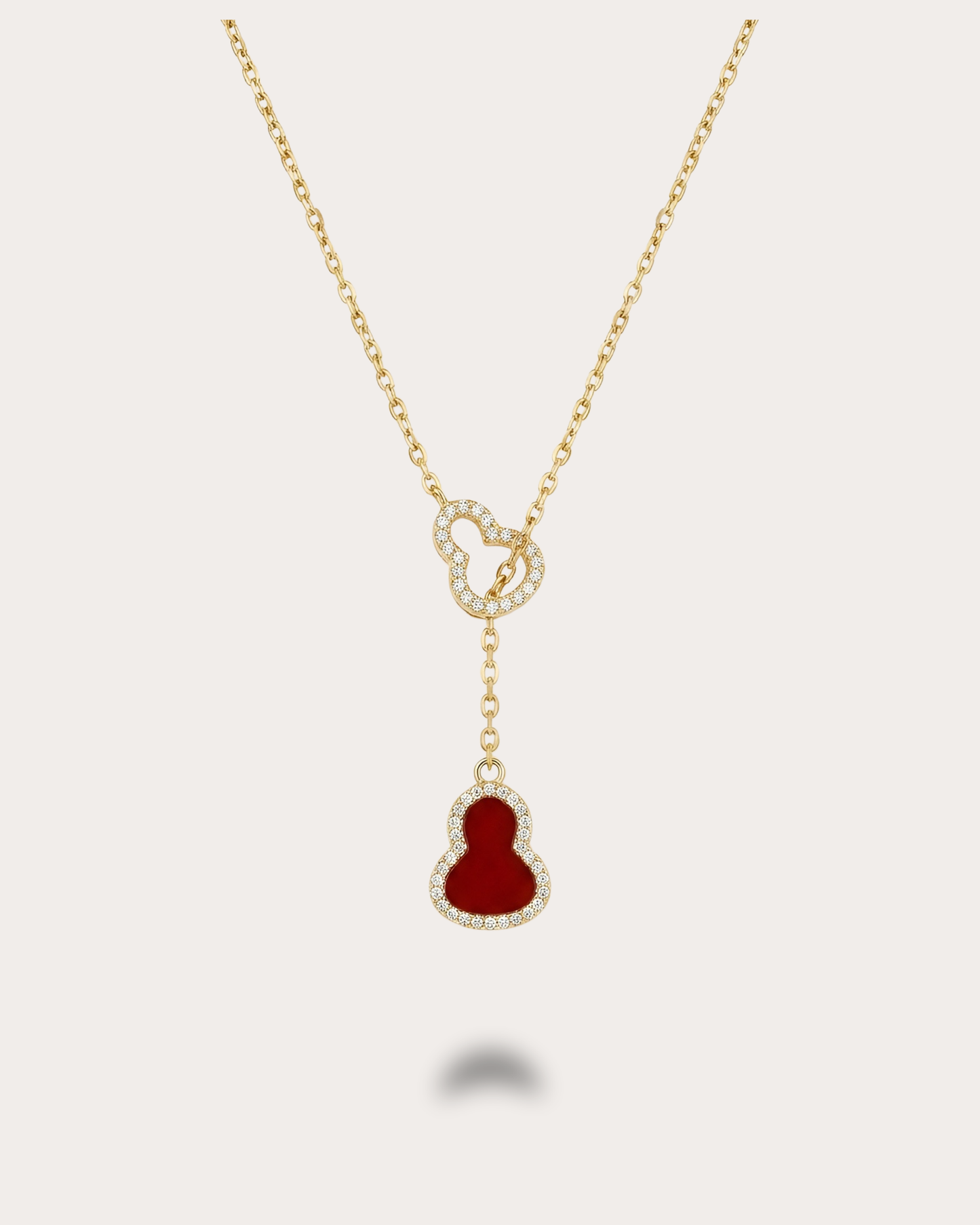 红玉髓葫芦项链｜Crimson Agate Gourd Necklace