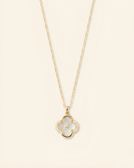 Éclat Nacre Necklace- Gold