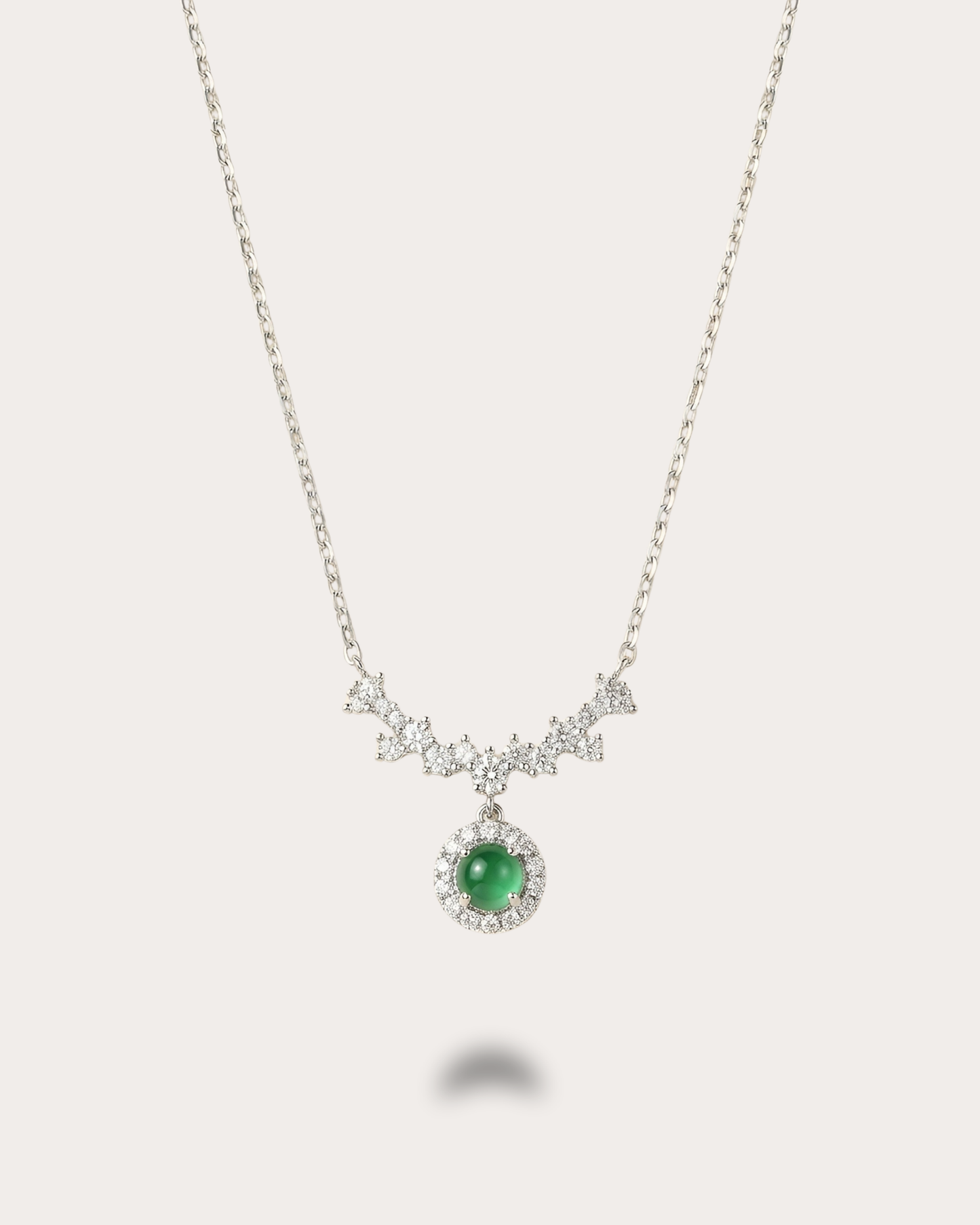 星冕流光｜Celestia Halo Jade Necklace