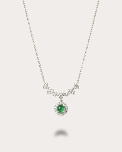 星冕流光｜Celestia Halo Jade Necklace