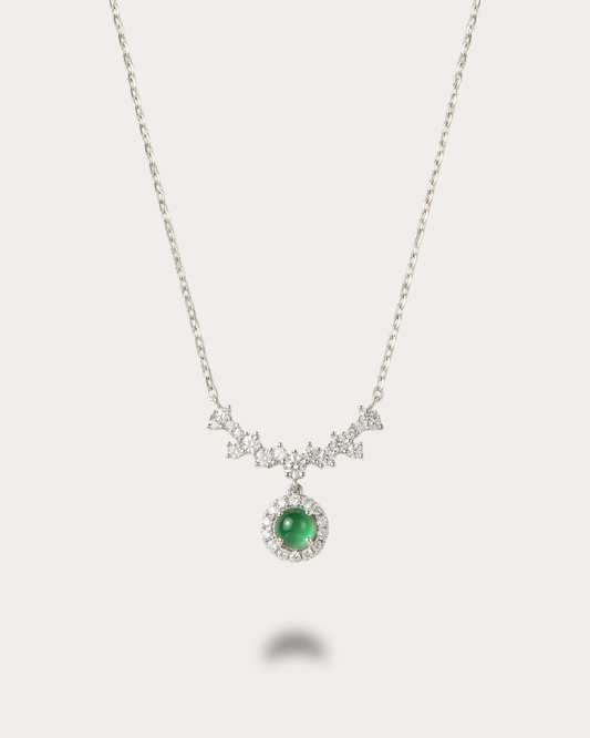 星冕流光｜Celestia Halo Jade Necklace