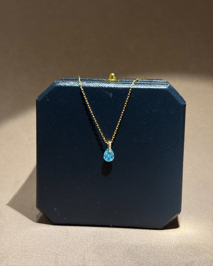 蓝眼泪项链 (Blue Tear Necklace)