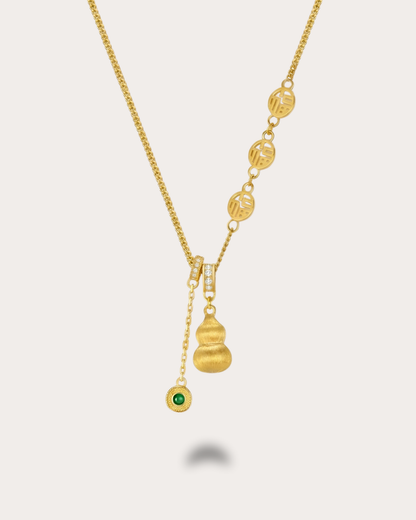 Oriental Blessing Gourd Necklace
