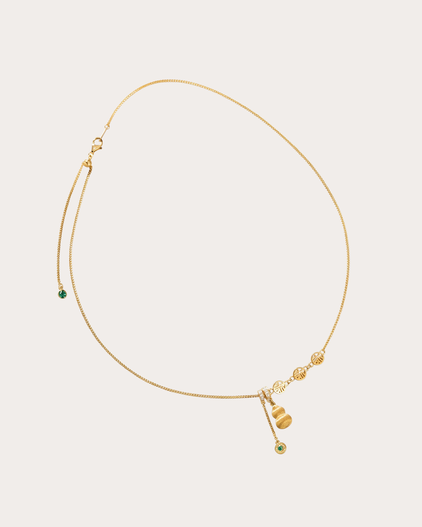 Oriental Blessing Gourd Necklace