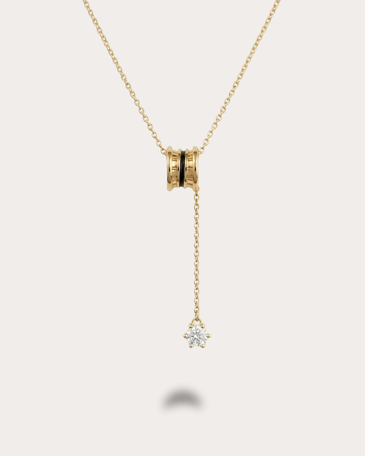 Celeste Drop Pendant Necklace- Gold