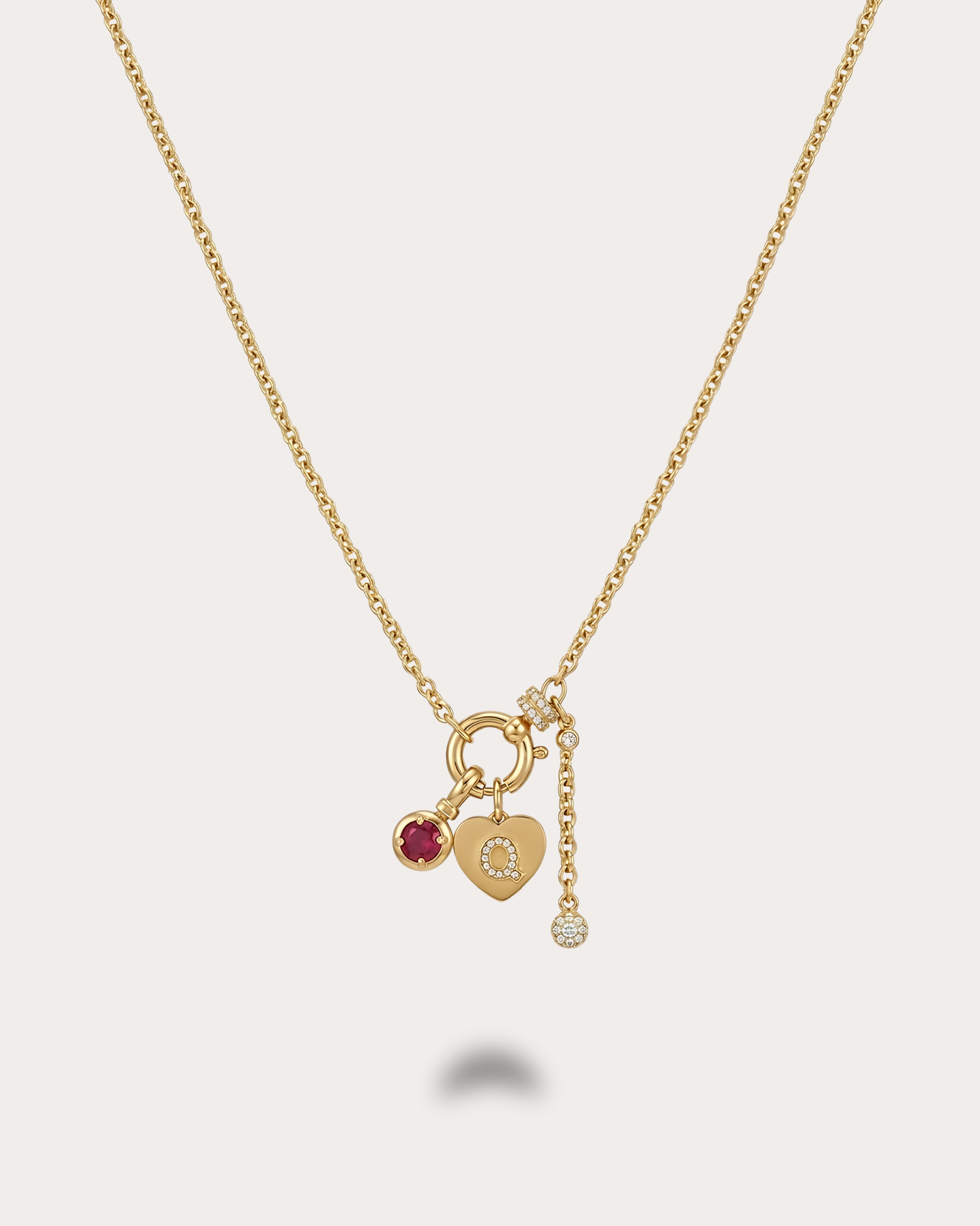 Amorette Charm Necklace