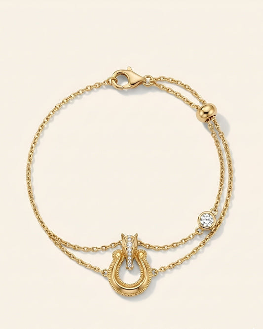 Equestra Horseshoe Bracelet