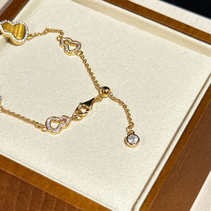 虎眼石葫芦手链 (Golden Tiger Eye Gourd Bracelet)