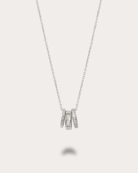 Liora Necklace- Silver