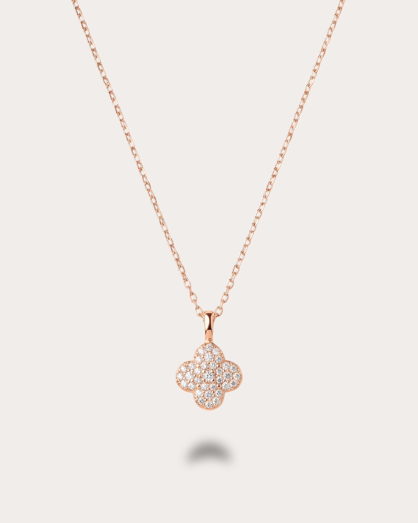 Blossom Necklace - Blush Pink Mother of Pearl