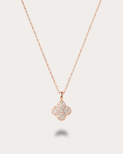 Blossom Necklace - Blush Pink Mother of Pearl
