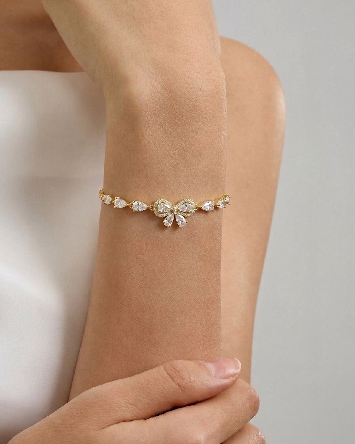 Everlace Bow Bracelet- Gold