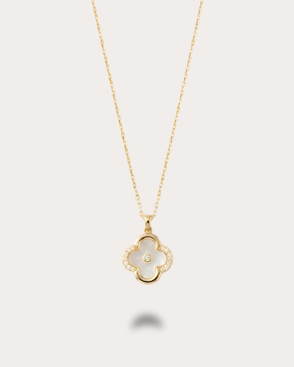 Éclat Nacre Necklace- Gold