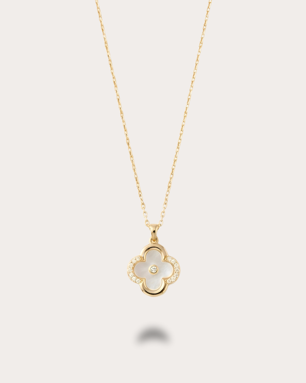 Éclat Nacre Necklace- Gold