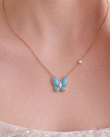 Bloom Butterfly Necklace