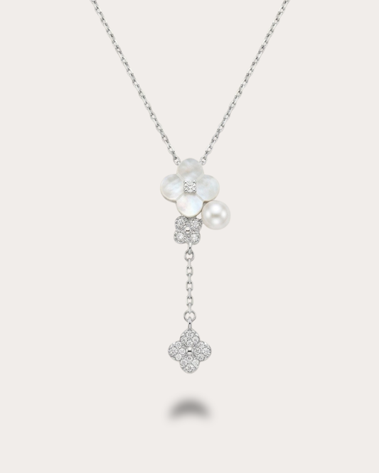 Blossom Drop Necklace - Ivory