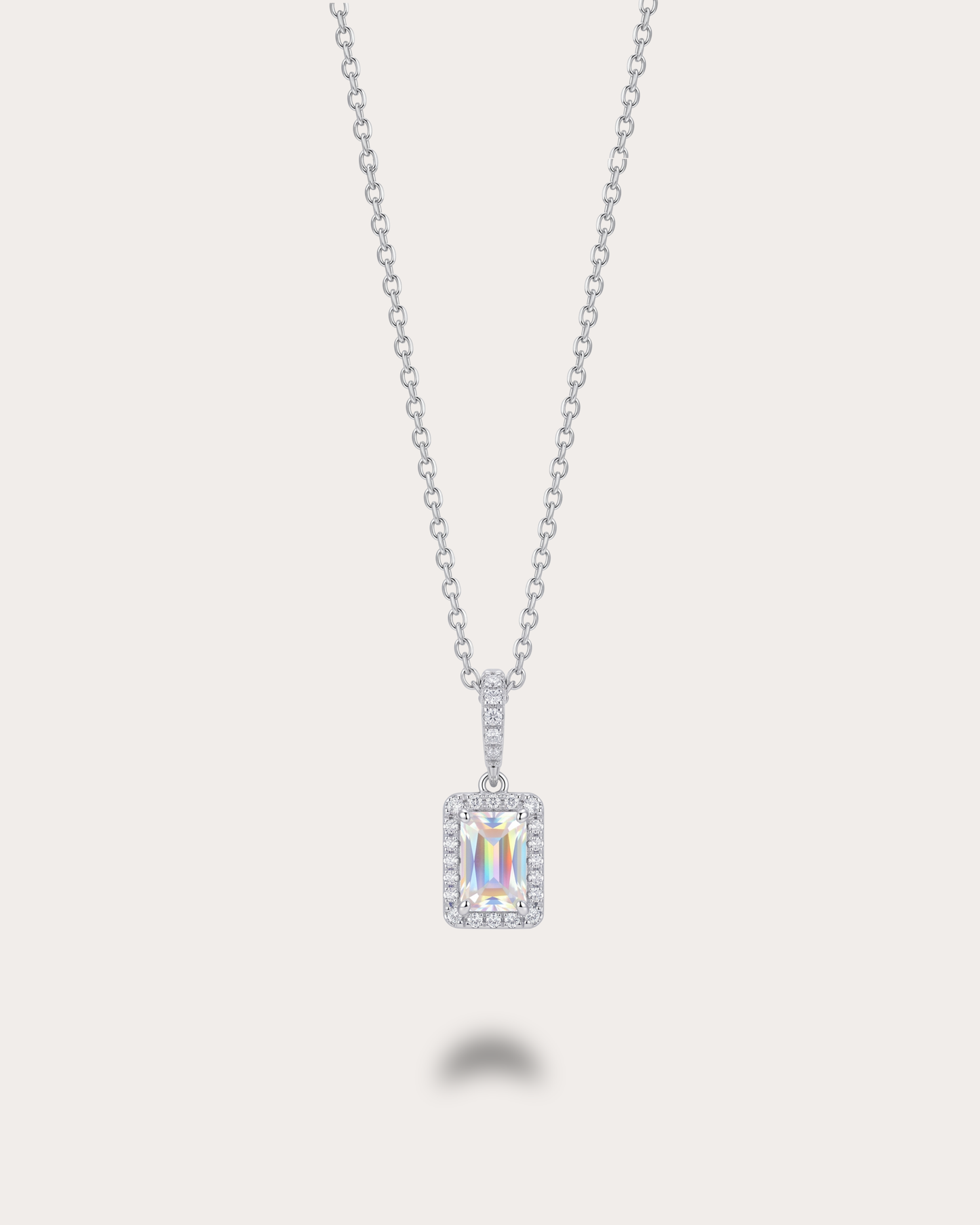Aurora Cube Necklace