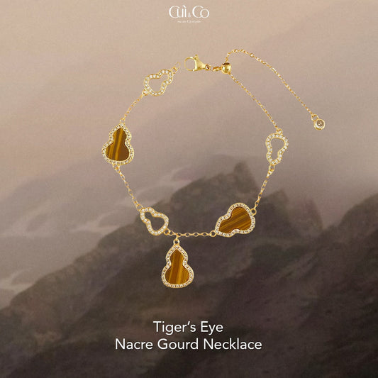 虎眼石葫芦手链 (Golden Tiger Eye Gourd Bracelet)
