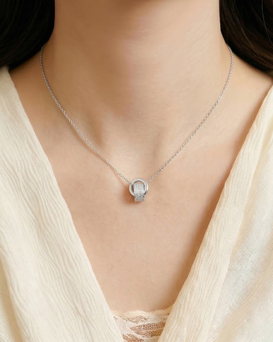 Aurelia Necklace- Silver