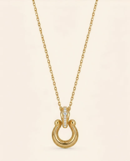 Equestra Horseshoe Necklace