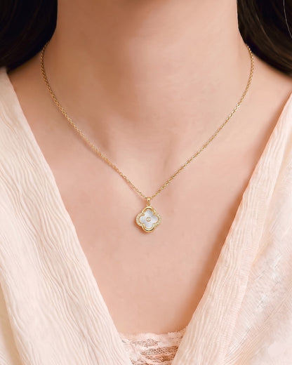 Éclat Nacre Necklace- Gold