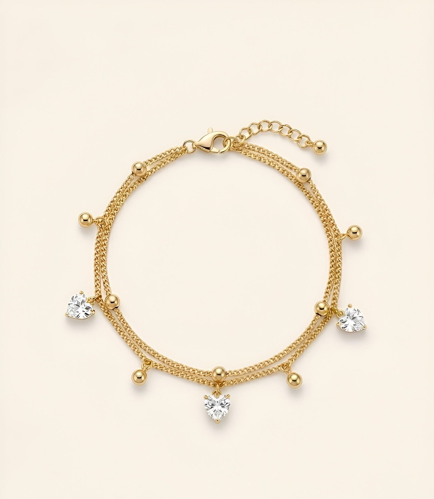 Heartstrings Bracelet -Gold