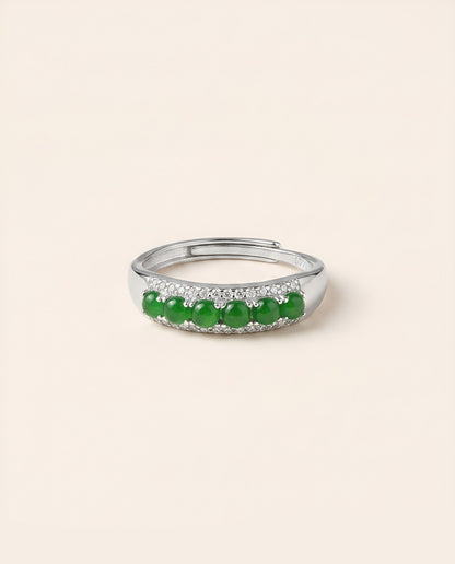 Liù Liù — Six Wishes Eternity Jade Ring