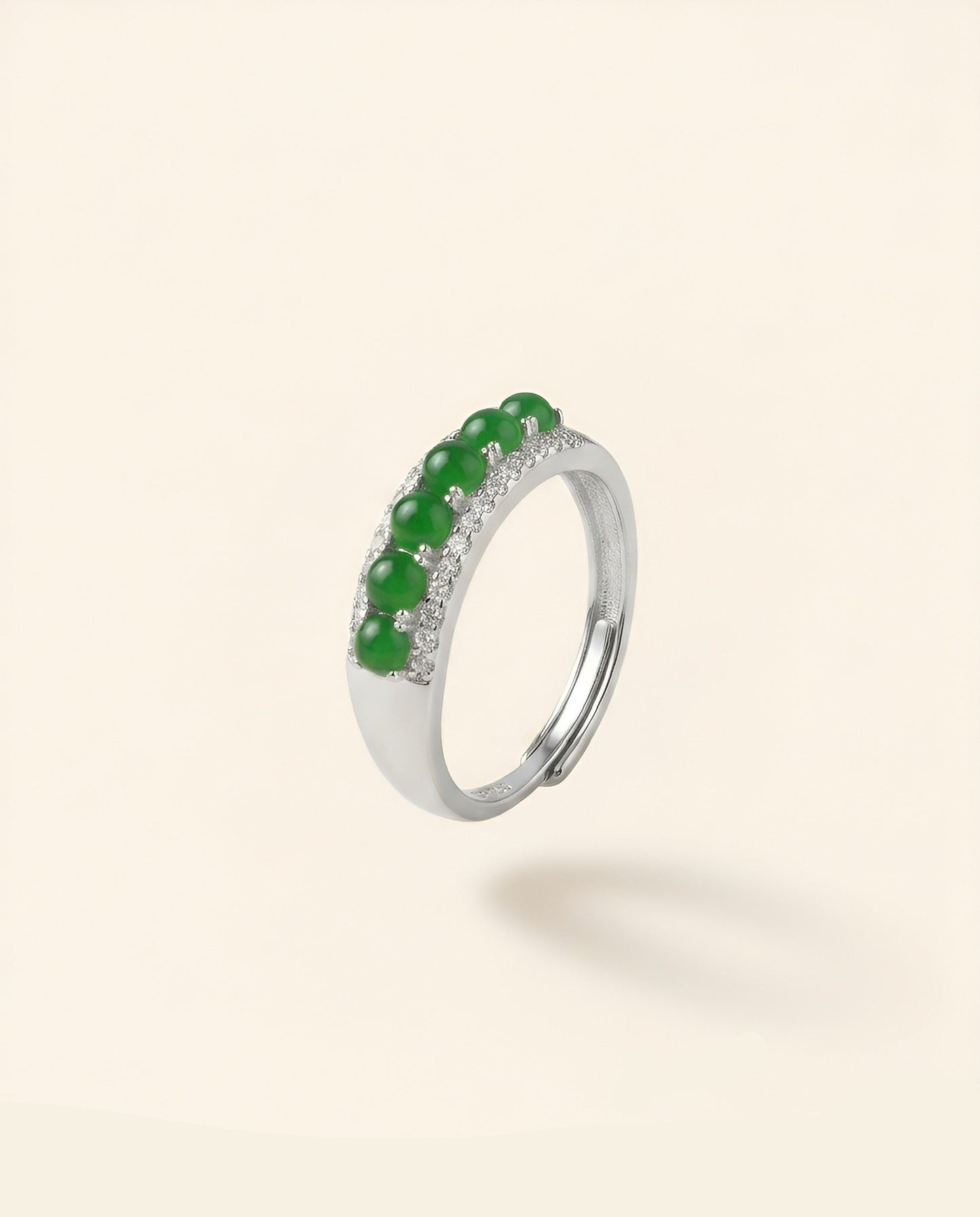 Liù Liù — Six Wishes Eternity Jade Ring