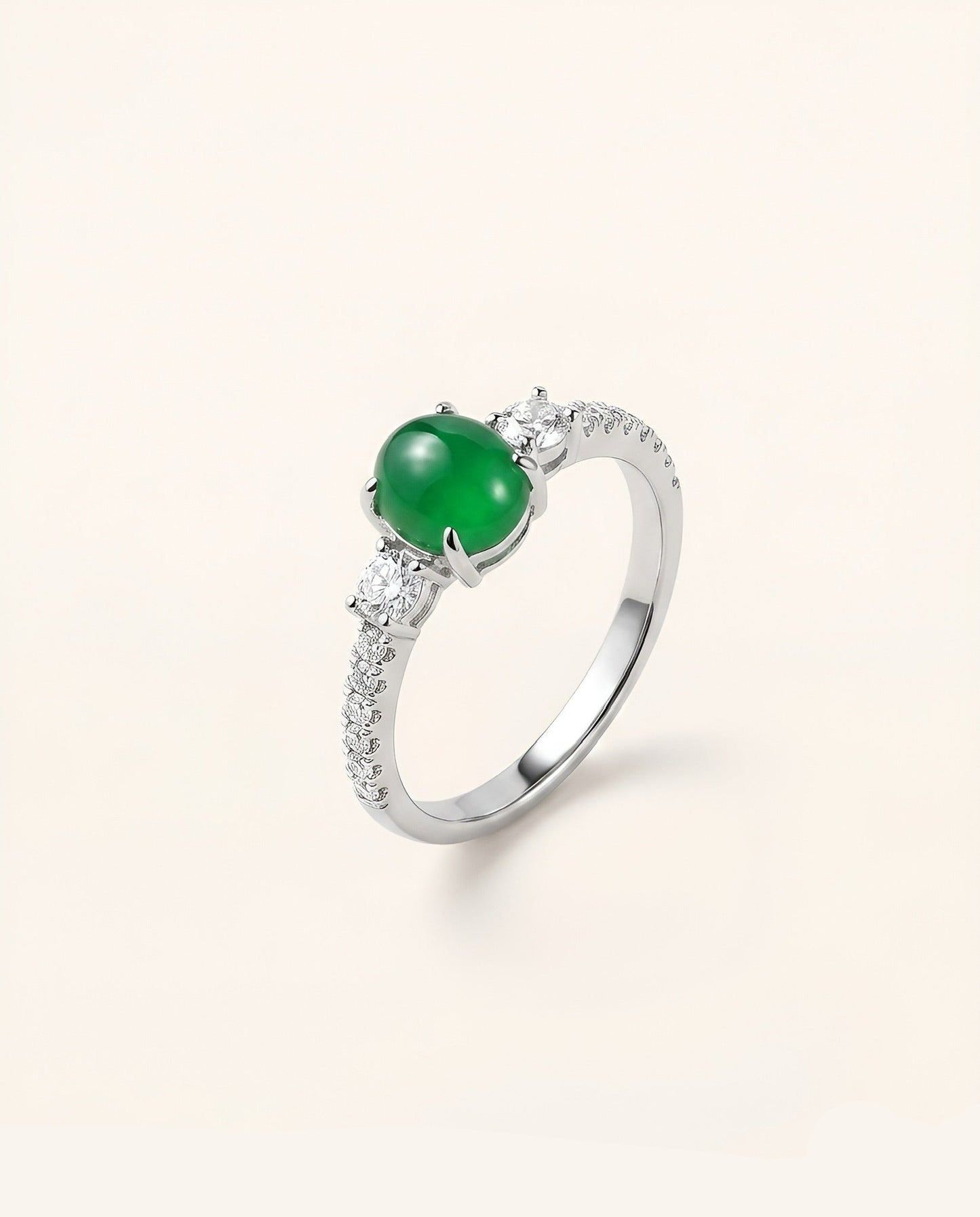 三生 Trilogy Jade Ring