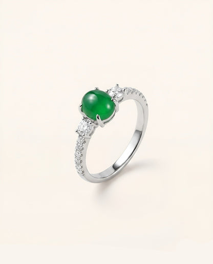 三生 Trilogy Jade Ring