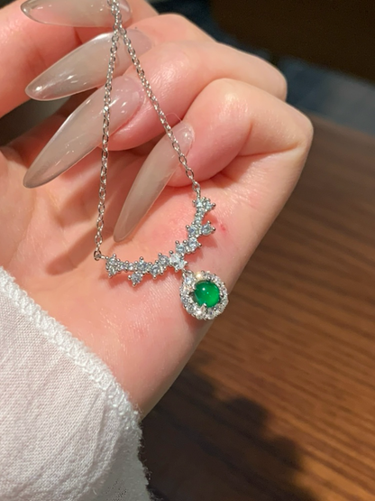 星冕流光｜Celestia Halo Jade Necklace