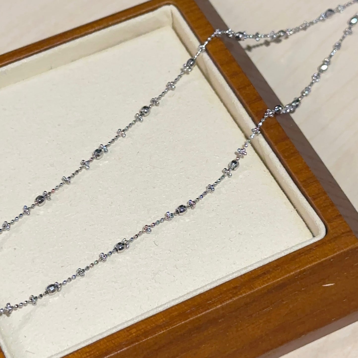 飘花平安扣【含项链】（Green Peace Circle Necklace）