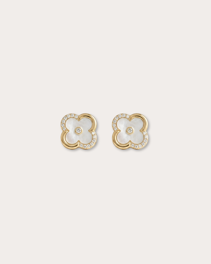Éclat Nacre Earring- Gold